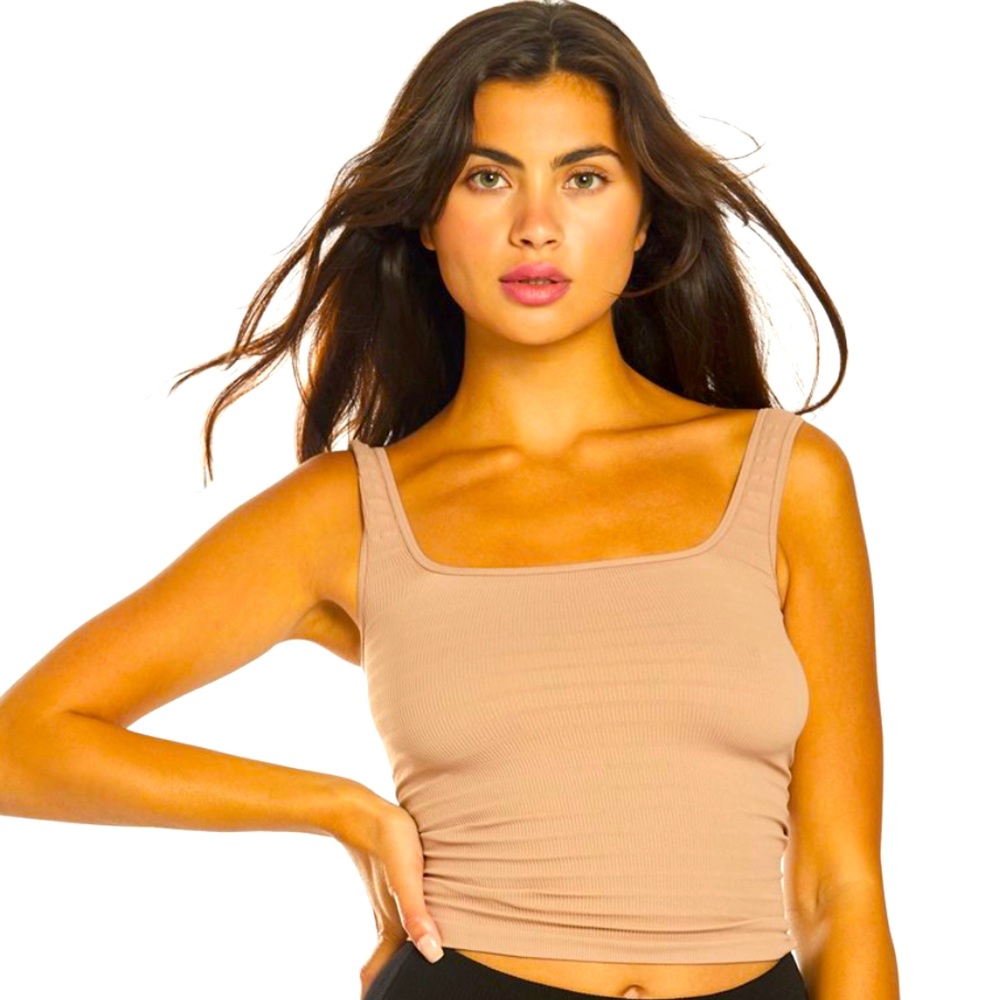 Free People nude tank